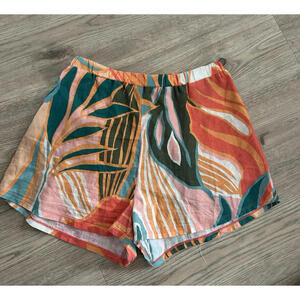 Vitamin A Tropical Shorts Size Small Orange Beach Vacation NWD